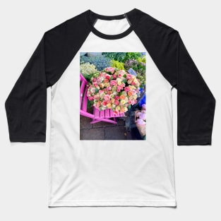 A Bunch of Roses Baseball T-Shirt